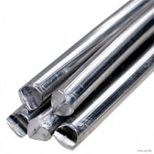 Припой ПОС-61 пруток Пт КР8 d=8мм, 1 шт 180 гр