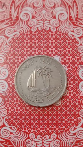 Катар 25 дирхам 1993 корабль