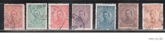 Болгария-1919, (Мих.128-134),   гаш. , Царь Борис III, (полная серия)(2)