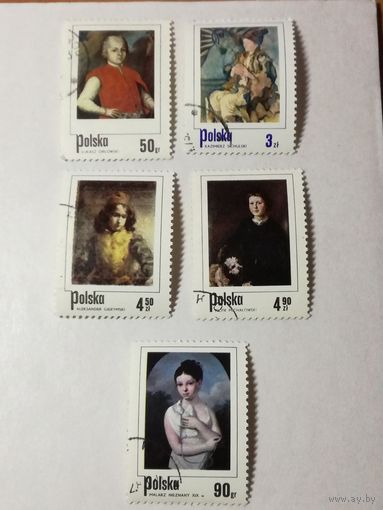 Польша 1974. День филателии. Искусство.