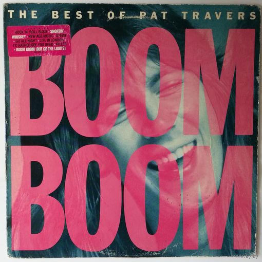 LP Pat Travers – Boom Boom ... The Best Of Pat Travers (1985) Blues Rock, Hard Rock, Classic Rock