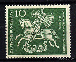 1961 Германия. Святой Георгий