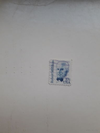 Марки США Лауреат Нобелевской премии по физике 1923 Р Миллинем