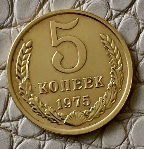 5 копеек 1975 года.
