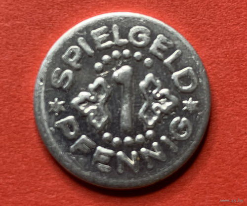 Германия, токены 70-80х годов, 1 пфенинг