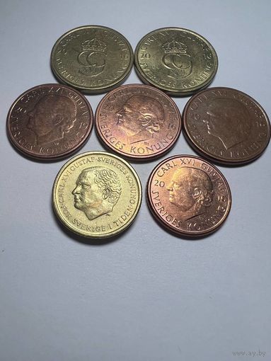 Монеты Швеции.