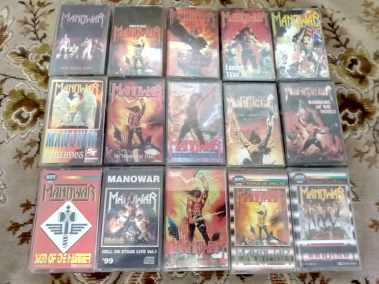Кассеты MANOWAR.
