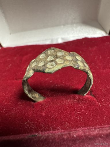 Перстень с ромбом старинный