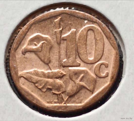 ЮАР. 10 центов 2015 года. (*).