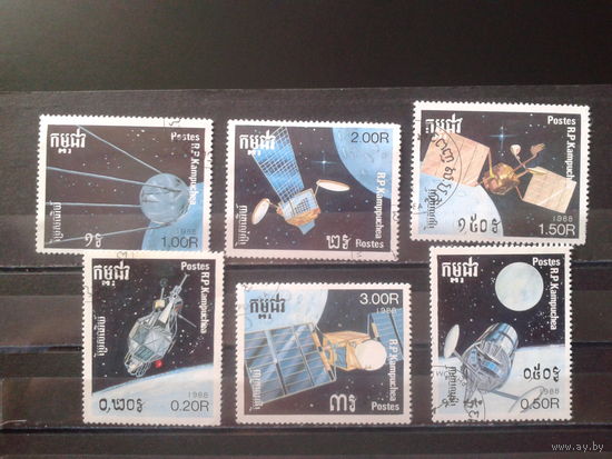 Камбоджа 1988 Космос