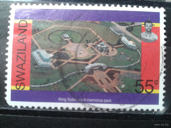 Свазиленд, 1998. 30 лет независимости. Парк короля Собхузы II