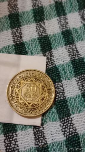 Марокко 50 франков 1952