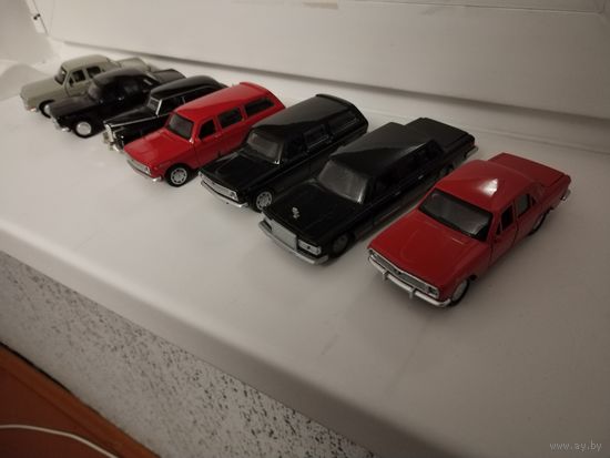 Коллекция моделей автомобилей Технопарк