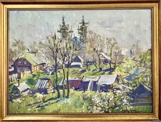 Хмелевский В.В;49/66см;1989г;масло/двп