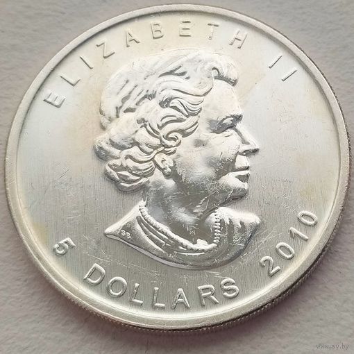 1 oz Серебро, Канада 2010г.