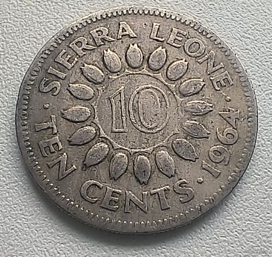 Сьерра-Леоне 10 Центов, 1964  5-12-3