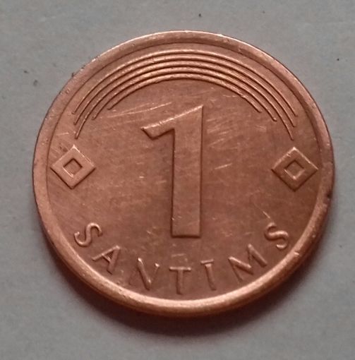 1 сантим, Латвия 2008 г.