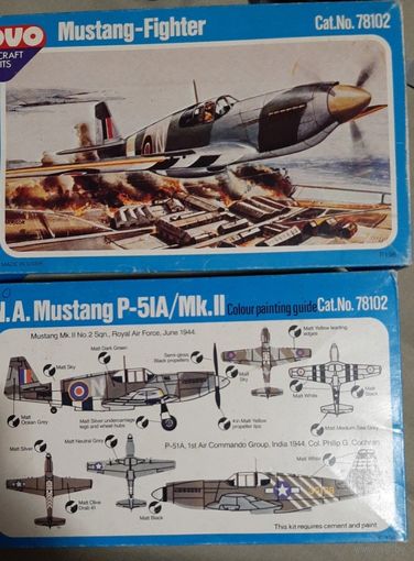 Коробка NOVO Mustang-Fighter (P-51A)