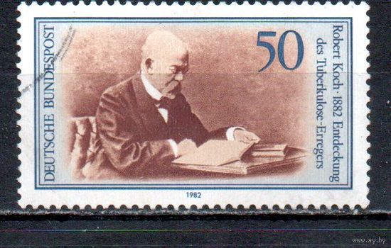 Р. Кох Германия 1982 год серия из 1 марки