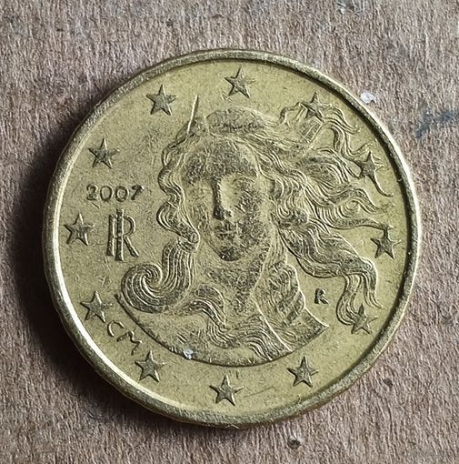 Италия 10 евроцентов 2007 г., KM# 213
