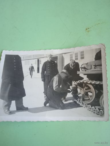 Фото .танкисты.танк .пит-стоп