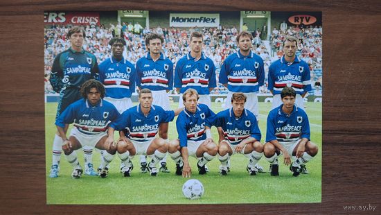 Фото Сампдория 1995-96