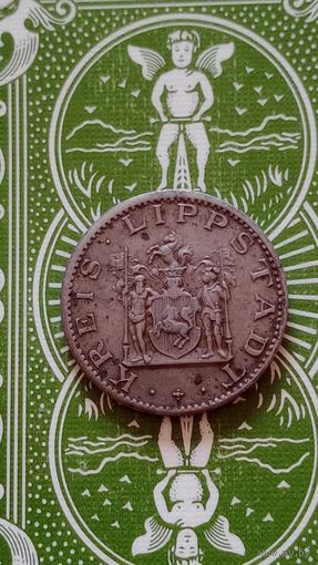 Германия нотгельд  Липштадт 10 пфеннигов 1920