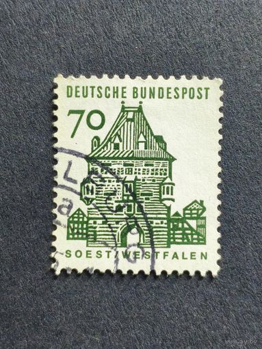 Германия 1964. Здания Германии 12 века. Остхофенские ворота, Зост