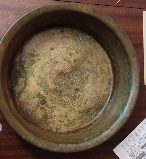 Таз Латунный старинный