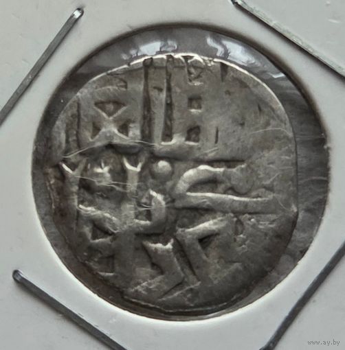 Данг Бердибек хан 1357-1359 753 г.х Гюлистан , о.с. чеканена штемпелем Джанибека