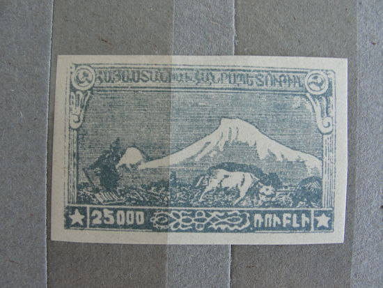 Продажа коллекции с 1 рубля! Чистые почтовые марки Армянской ССР 1921г.