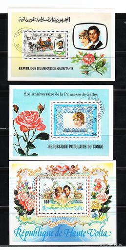 Мавритания, Конго, В. Вольта, Принцесса Ди, Д143
