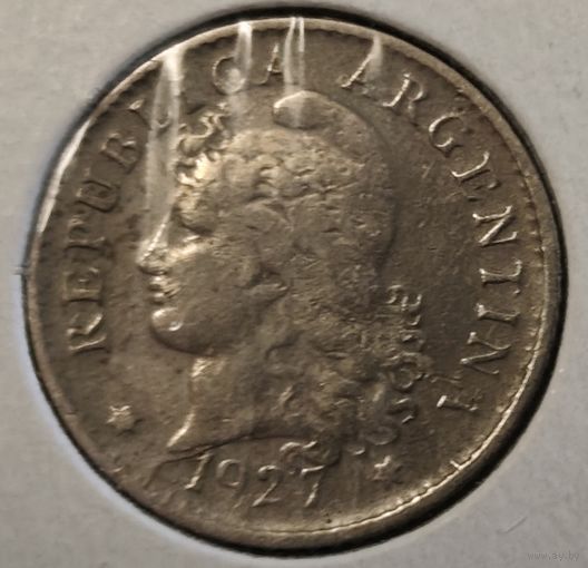 Аргентина 5 сентаво, 1927