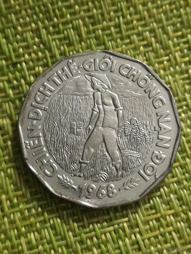 Вьетнам 20 донг 1968 г