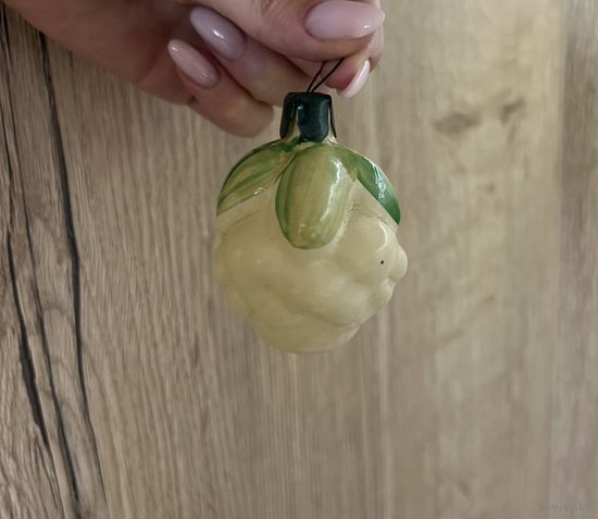 Елочная игрушка виноград СССР