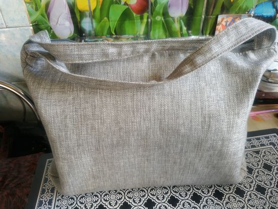 Сумка,ручная работа. 38см. на 33 см. Состояние на скане.