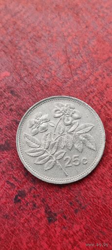Мальта 25 цент 1993