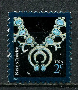США - 2004/2005 - Ювелирное изделие - [Mi. 3852IBa] - полная серия - 1 марка. Чистая без клея.  (Лот 78GP)-T41P29