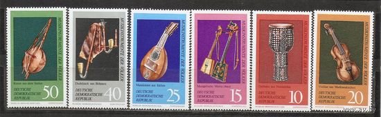 ФФ5 ГДР 1971 Музыкальные инструменты