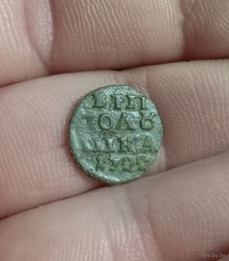 Полушка 1722 г