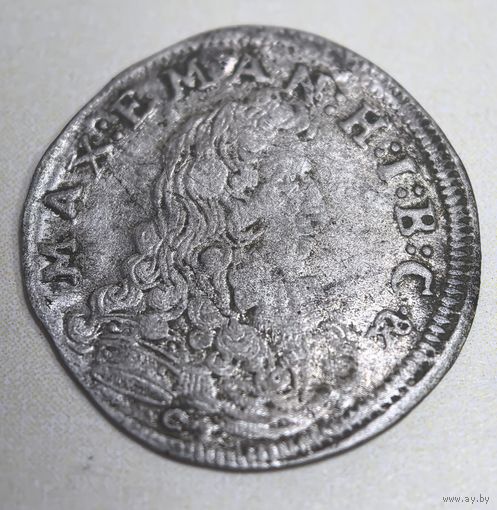 Бавария 3 крейцера 1690 год.