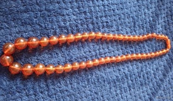 Бусы янтарь, большие, красивые, за вашу цену, Экспресс аукцион, с рубля три дня