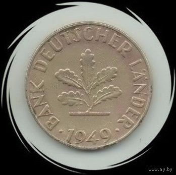 Германия. Оккупация 10 пфенниг 1949 J