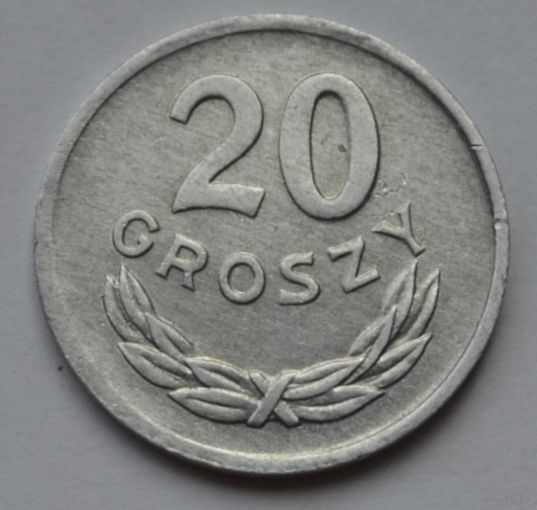 Польша, 20 грошей 1967 г.
