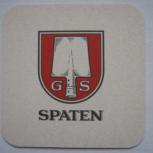 Подставка под пиво Spaten /Германия/.