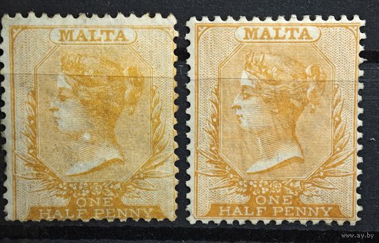 Великобритания Malta ми 3 а и б каталог 60 евро