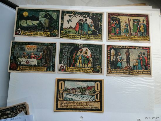 1 marka 50    пфенниги 1917 Calbe