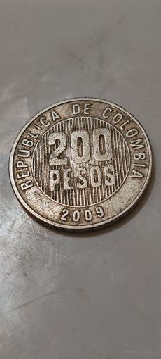 Колумбия 200 песос 2009