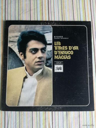 Пластинка Les titres D'or D'enrico Macias EMI Pathe SPAO 68.039