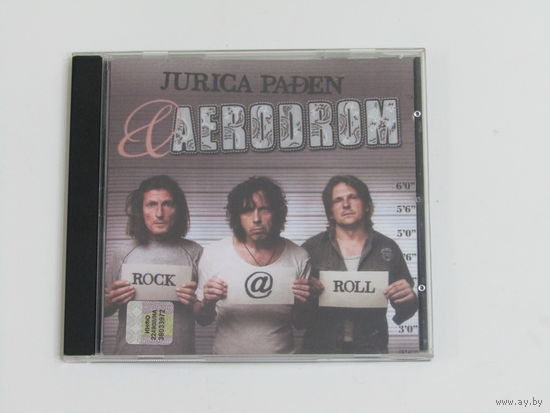 Диск. Компакт-диск. CD - диск. JURICA PADEN & AERODROM Rock @ Roll  (7)